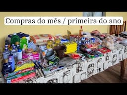 Fazendo as compras do mês na Vila + valor total