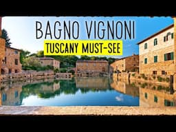 Hidden Gem in Tuscany: Relax Like a Roman in Bagno Vignoni #shorts #shortvideo  #italianjourney