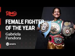 Gabriela Fundora wins The Ring Female Fighter of the Year 💪  | The Ring Awards 🏆