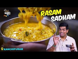 ரசம் சாதம்-னா ஒரு PUNCH இருக்கனும்! Kanchipuram Wedding Style Rasam Satham | Chef Deena's Kitchen