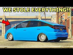 YOU CAN ONLY BRING CARS THAT YOU STOLE In This Car Meet In GTA Online