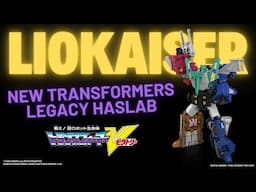 NEW TRANSFORMERS HASLAB! Legacy Liokaiser Combiner - The Ultimate Combiner Awaits!