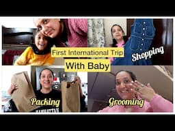 First International Trip With Baby | Vacation Shopping Packing Vlog | Perkymegs Hindi