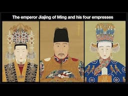 The emperor Jiajing of Ming and his four empresses