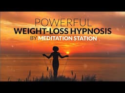 Powerful Weight-loss & Exercise Sleep Hypnosis Guided Meditation (Program Yourself to Lose Weight)