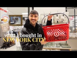 A HUGE NEW YORK HAUL | Target, Anthropologie, Trader Joes & Thrifting