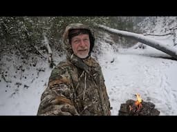 Tent camping in a winter storm-You need this Pot!