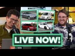 How Much Did the 2900 Mile BMW 1M Sell for? And More Incredible Sports Cars LIVE NOW on Cars & Bids!