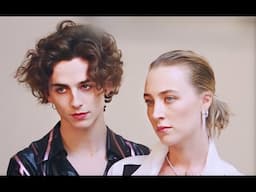 Timothée Chalamet & Saoirse Ronan Entertainment Weekly Interview/BTS