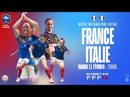 Futsal Féminin : France-Italie en direct !