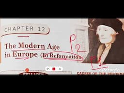 ICSE Class 9 history chapter 12 the modern age in Europe b Reformation