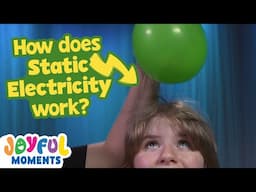 Why does hair stick to balloons? 🤔 | JOYful Moments