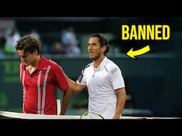 He was BANNED for 2 YEARS, then Faced PRIME Federer | What Happens Next is SHOCKING