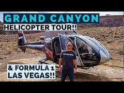 INCREDIBLE Grand Canyon Helicopter tour!! And F1 in Las Vegas