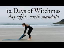 Day 8 ⭐️ EARTH MANDALA  ⭐️ 12 Days of Witchmas