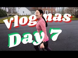 🎄 Vlogmas Day 7: Speed Intervals + Christmas Tree Mission 🎄 Realistic Running Channel Over 50