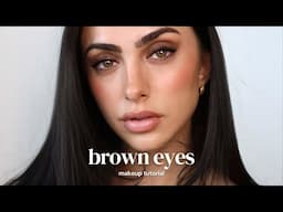 the best makeup for brown eyes..