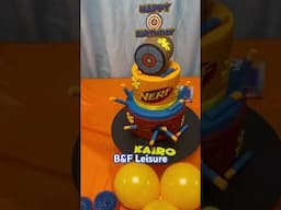 Nerf Themed Party, B&F Leisure #nerf #nerfwars