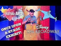 Disney On Broadway Exhibit Tour At The Epcot Festival Of The Arts!