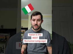 Italian is the BEST Romance Language! #Italian #Languages #Linguistics #Polyglot