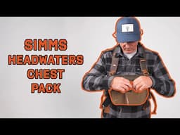 Simms Headwaters Chest Pack | Insider Review