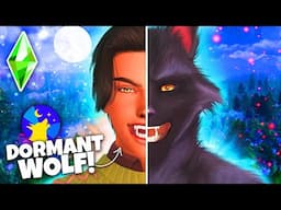 i made my DORMANT WOLF swim in the lake... (The Sims 4 Werewolves! 🐺Ep 14)