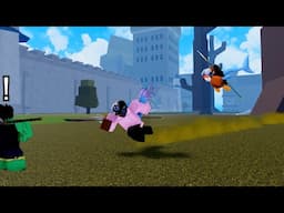 Beating Roblox Blox Fruits, But Someone Tries To Kill Me