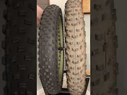 4.3" Fat Tire Compare 26" vs 27.5" #shorts #fatbike