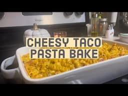 Taco Pasta Casserole | Cheesy Pasta | Cheap Dinner Ideas | Family Friendly Recipes