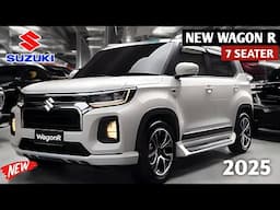 SUZUKI होगी Launch New WagonR 🇮🇳|| 2025 SUZUKI WAGONR MODEL🔥|| ₹3.27 Lakh Price and Features👌👌