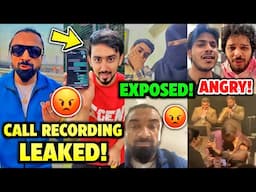 CALL RECORDING LEAKED! Ajaz Khan EXPOSED Adnaan 07! | YouTubers Angry on Udit Narayan | Purav Jha