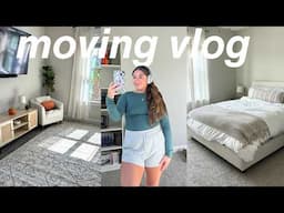 MOVING VLOG 🏠 unpacking, new home decor, settling in + more!