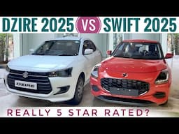 Maruti Swift vs Dzire 2025 New Model - Which One? | New Dzire vs Swift 2025 New Model | Dzire 2025