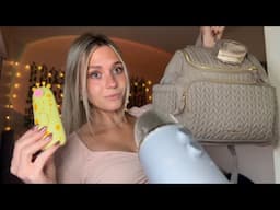 ASMR| What's In My Diaper Bag (Close Whisper/Over Explaining)🧸