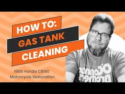 Tragedy Strikes! How To Clean A Classic Motorcycle Gas Tank