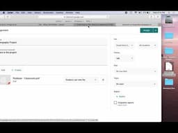 Creating An Assignment in Google Classroom