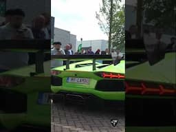 Lamborghini Aventador LIBERTY WALK making noise! 🔥🤯