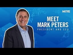 Rapid-Fire Q&A with MITRE CEO Mark Peters