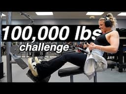 MY WEEK OF WORKOUTS | 100,000lbs Challenge Edition