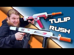 Rush & Tulip - One Soul, Two Very Different 3D Printed NERF Blasters