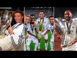 6 Times Real Madrid Wins the UEFA Super Cup