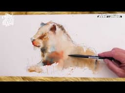 Sketching a Lion for the Urban Zoo Sketch Course with Ian Fennelly