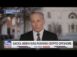 David Sacks : President Donald Trump says the US must be the  “CRYPTO” Capital of The World 🇺🇸