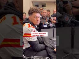 Patrick Mahomes Would Rather Sing Like Taylor Swift 🎶 #shorts