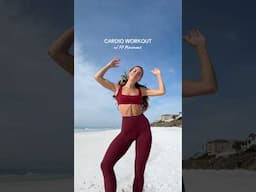 Beach Cardio Workout🏃🏼‍♀️🔥 #workoutroutine #workoutmotivation