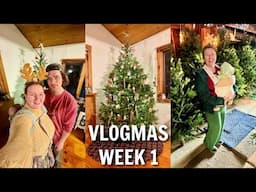 VLOGMAS | decorating, shopping local & making family memories!