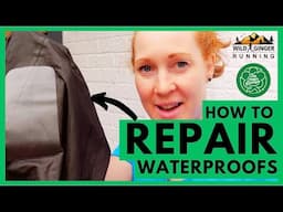 How to repair waterproof / down jacket & trousers - 3 easy steps! All you need is tape & scissors