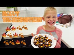 Making Turkeys 🦃! Make some chocolate turkeys with us in this video!