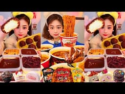 Mukbang Taste Test: Blindfold Food Challenge with satisfying sounds of ASMR