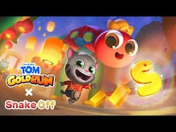 Ready for a Snake Off?! 🐍😎 Talking Tom Gold Run (Trailer)